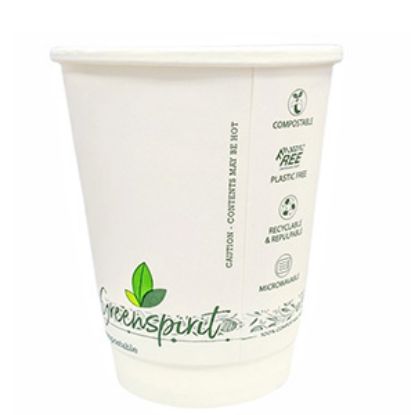 Picture of Case Cup 12oz DW Plas Fre Aqueous GSpirit 25X20